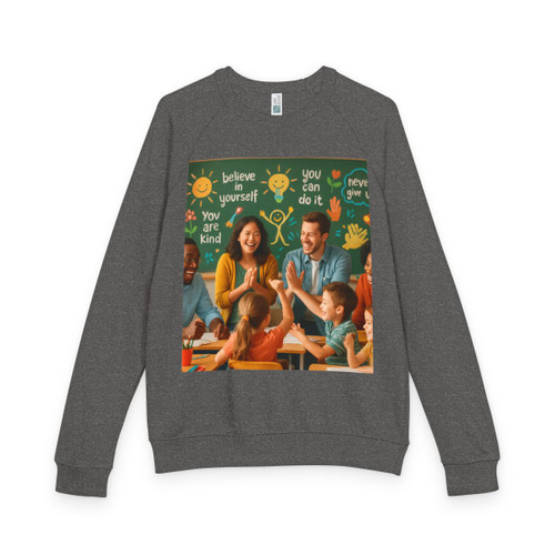 Inspire Every Day - Unisex French Terry Raglan Crewneck