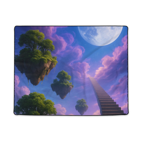 Ethereal Dreamscape - Polyester Blanket