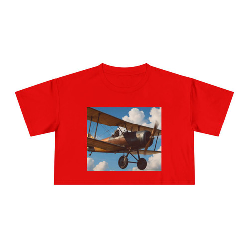 Skyward Soar - Women's Crop Tee