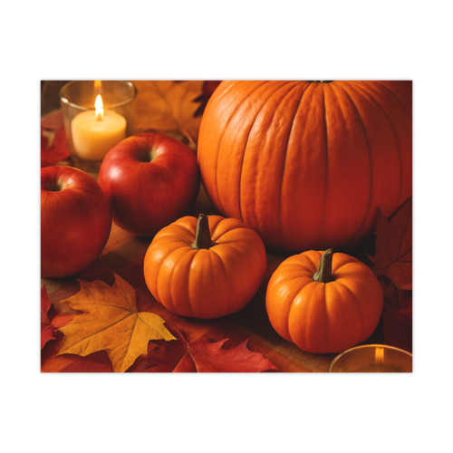 Harvest Table Delight - Matte Posters