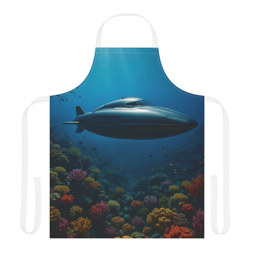 Deep Sea Adventure - Apron, 5-Color Straps (AOP)