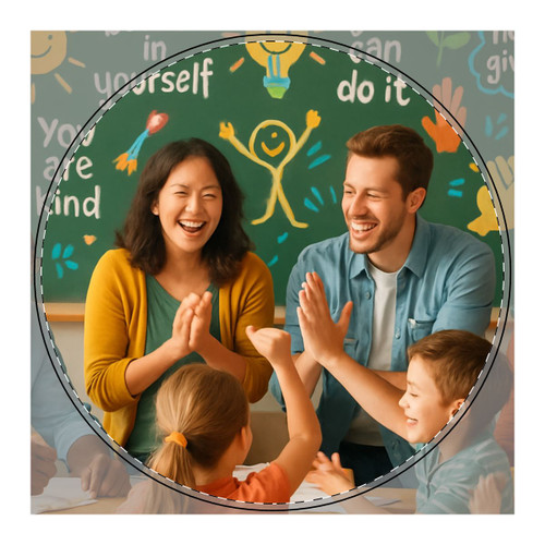 Inspire Every Day - PU Leather Mouse Mat