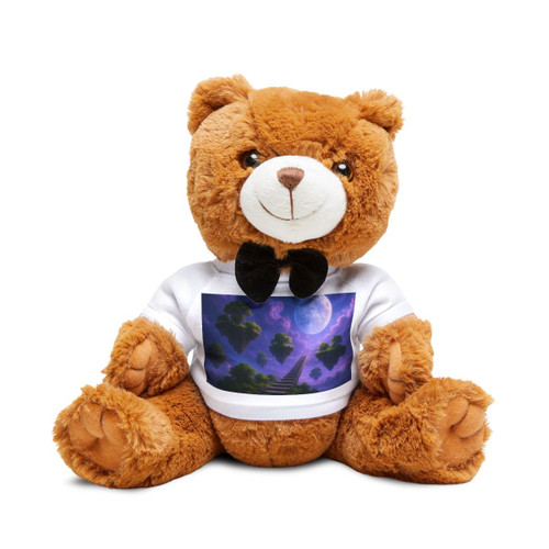 Ethereal Dreamscape - Teddy Bear with T-Shirt