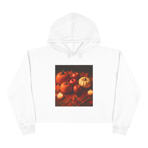 Harvest Table Delight - Crop Hoodie