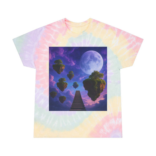Ethereal Dreamscape - Tie-Dye Tee, Spiral