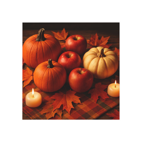 Harvest Table Delight - Square Magnet