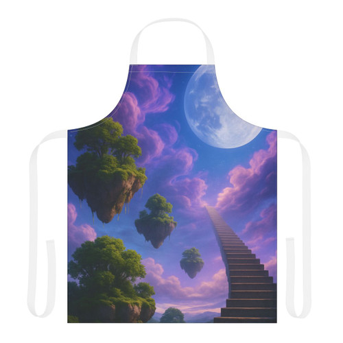 Ethereal Dreamscape - Apron, 5-Color Straps (AOP)