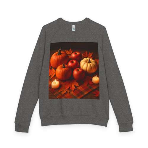 Harvest Table Delight - Unisex French Terry Raglan Crewneck