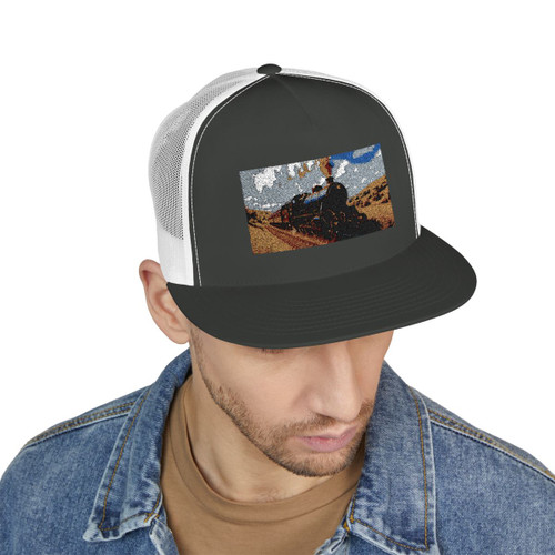 Steam Era Adventure - 5 Panel Trucker Cap (Embroidery)