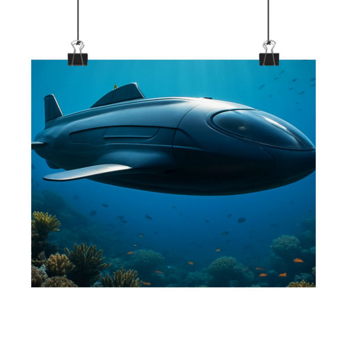 Deep Sea Adventure - Matte Horizontal Posters