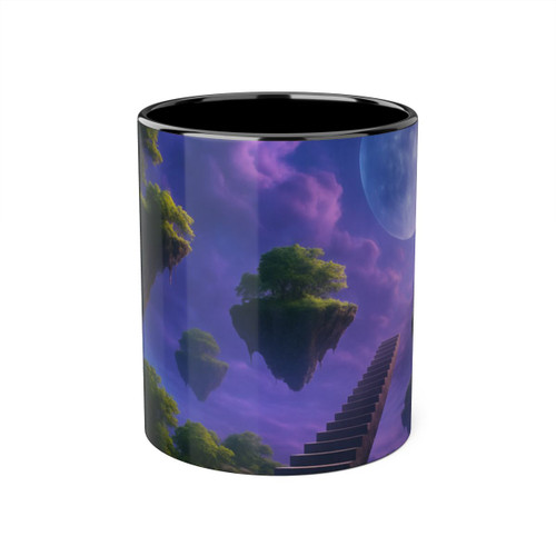 Ethereal Dreamscape - Accent Mugs, 11oz