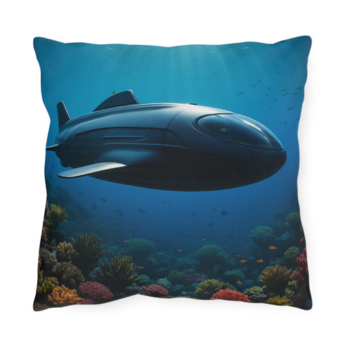 Deep Sea Adventure - Outdoor Pillows