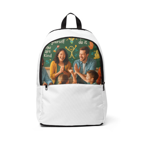 Inspire Every Day - Unisex Fabric Backpack