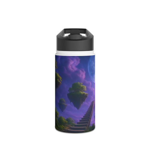 Ethereal Dreamscape - Stainless Steel Water Bottle, Standard Lid