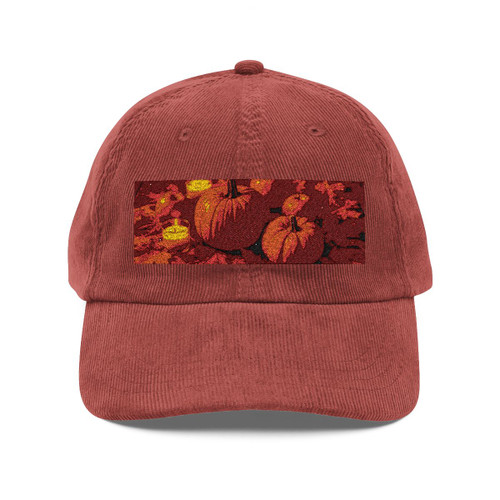 Harvest Table Delight - Vintage Corduroy Cap (Embroidery)