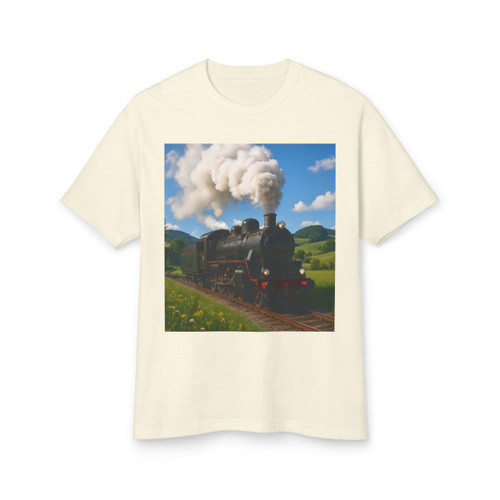 Steam Era Adventure - Unisex Garment-Dyed Heavyweight Cotton Tee