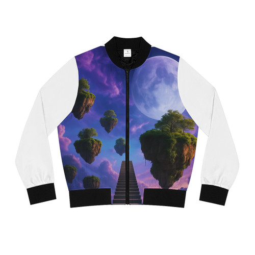 Ethereal Dreamscape - Women's Bomber Jacket (AOP)