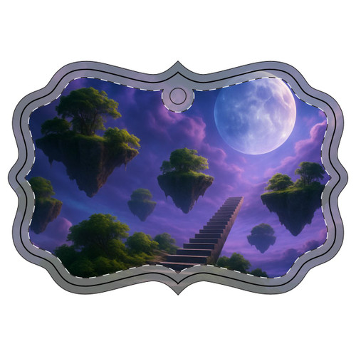 Ethereal Dreamscape - Acrylic Ornament (Multi-depth)