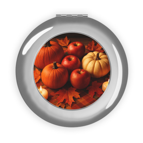 Harvest Table Delight - Compact Travel Mirror