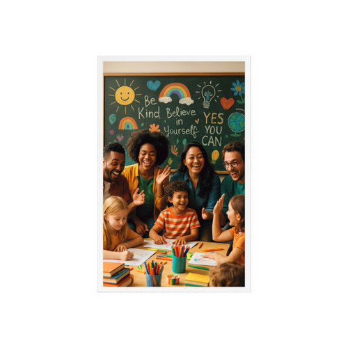 Inspire Every Day - Acrylic Sign with Wooden Stand