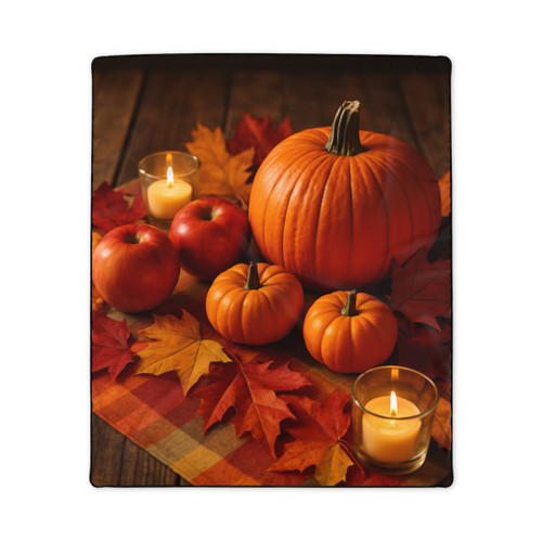 Harvest Table Delight - Polyester Blanket