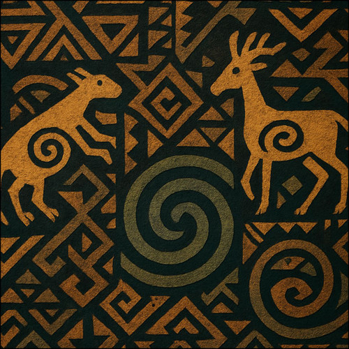 Echoes of Ancestors - Custom Cut Acrylic Ornament