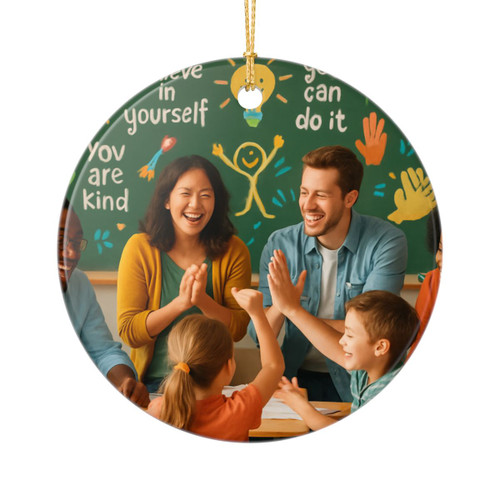 Inspire Every Day - Ceramic Ornaments (2-Side Print)