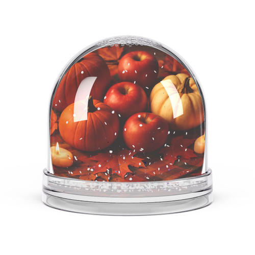 Harvest Table Delight - Snow Globe