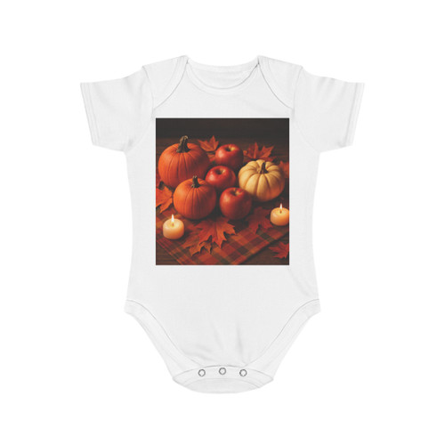 Harvest Table Delight - Short Sleeve Baby Bodysuit