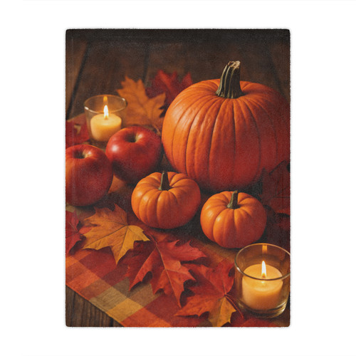 Harvest Table Delight - Minky Blanket