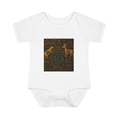 Echoes of Ancestors - Infant Baby Rib Bodysuit