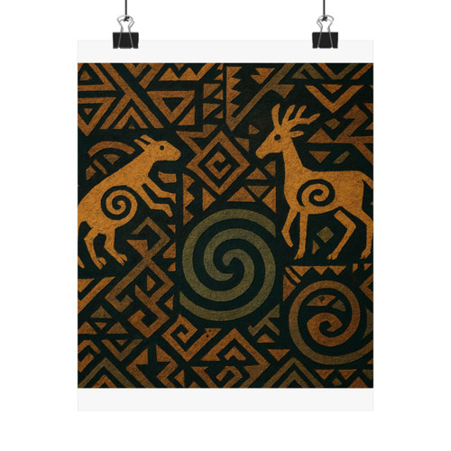 Echoes of Ancestors - Matte Vertical Posters