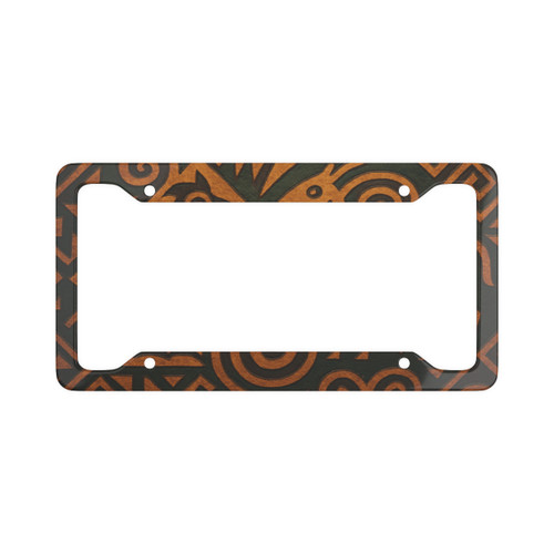 Echoes of Ancestors - License Plate Frame