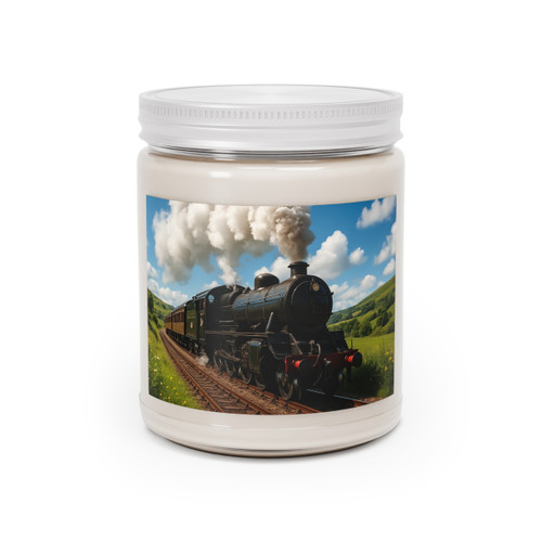 Steam Era Adventure - Scented Soy Candles with White Lid, 9oz