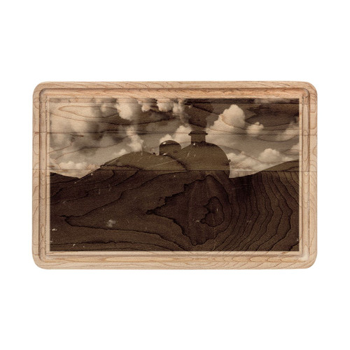 Steam Era Adventure - Wooden Cutting Board (Engraving)