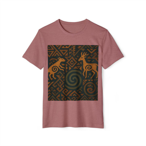 Echoes of Ancestors - Unisex Recycled Organic T-Shirt