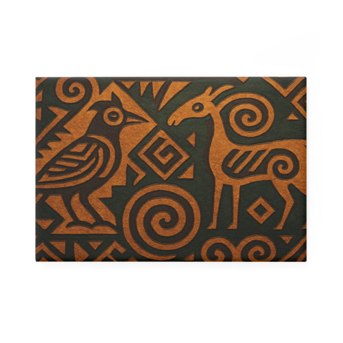 Echoes of Ancestors - Button Magnet, Rectangle (1 & 10 pcs)