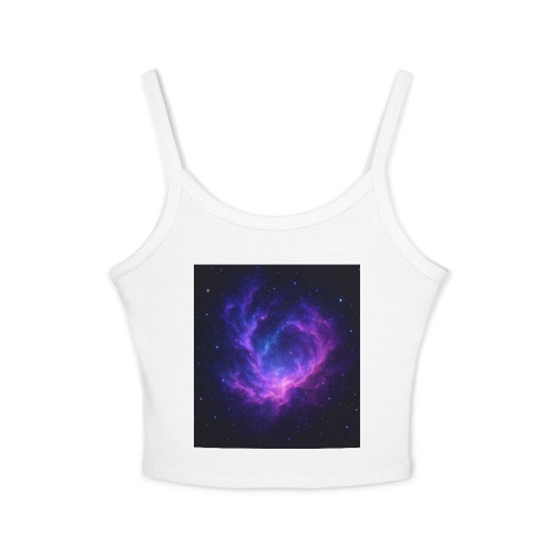 Cosmic Frontier - Women's Spaghetti Strap Tank Top