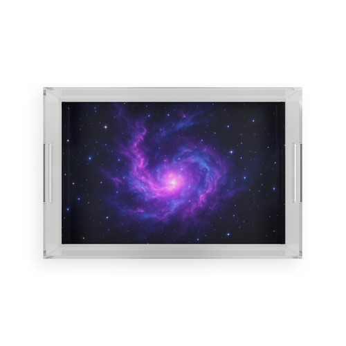 Cosmic Frontier - Acrylic Serving Tray