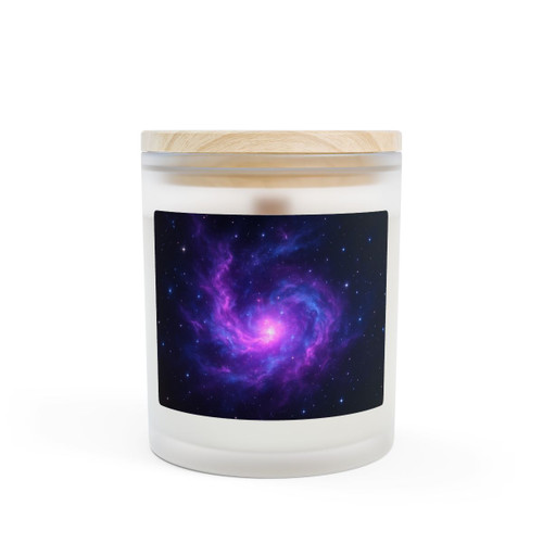 Cosmic Frontier - Frosted Glass Candle, 11oz