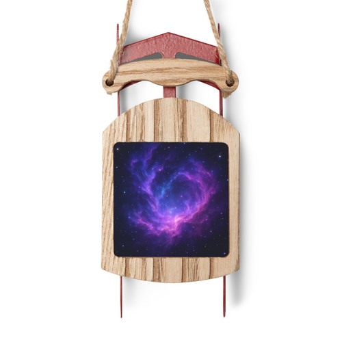 Cosmic Frontier - Sled Ornaments