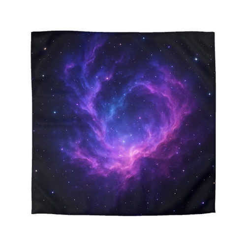 Cosmic Frontier - Microfiber Duvet Cover