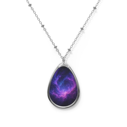 Cosmic Frontier - Oval Necklace