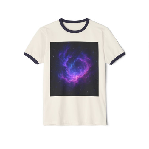 Cosmic Frontier - Unisex Cotton Ringer T-Shirt