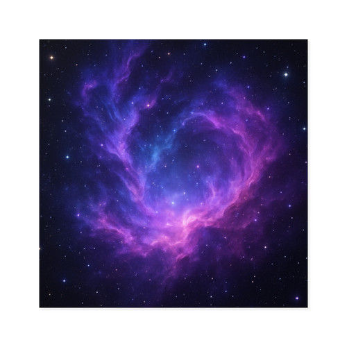 Cosmic Frontier - Laminate Stickers, Square