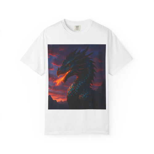 Celestial Flame Keeper - Unisex Garment-Dyed T-shirt