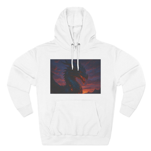 Celestial Flame Keeper - Three-Panel Fleece Hoodie Celestial Flame Keeper - Three-Panel Fleece Hoodie