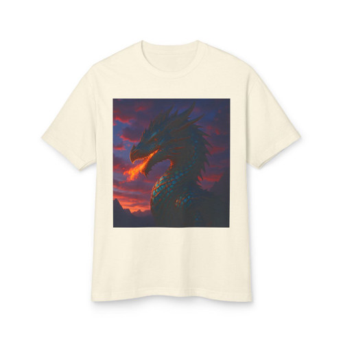 Celestial Flame Keeper - Unisex Garment-Dyed Heavyweight Cotton Tee