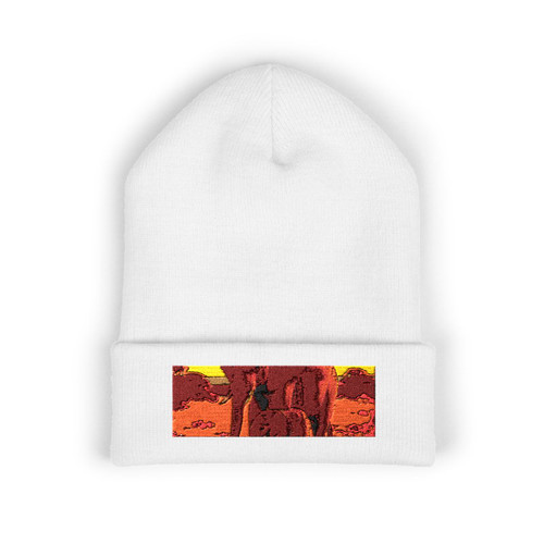 Majestic Elephant Guardian - Classic Cuffed Beanie (Embroidery)