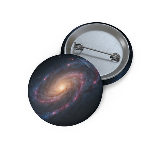 Luminous Galactic Halo - Custom Pin Buttons